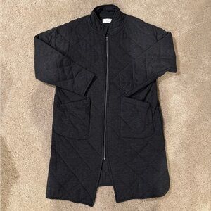 Women’s Z Supply Dark Grey Quilted Jacket